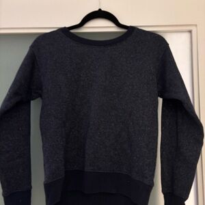 J.Crew Navy Sparkly Crewneck Sweater